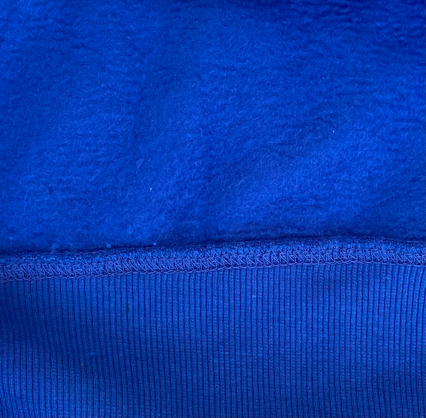 Oxford fleece pull through Hood(ink blue)