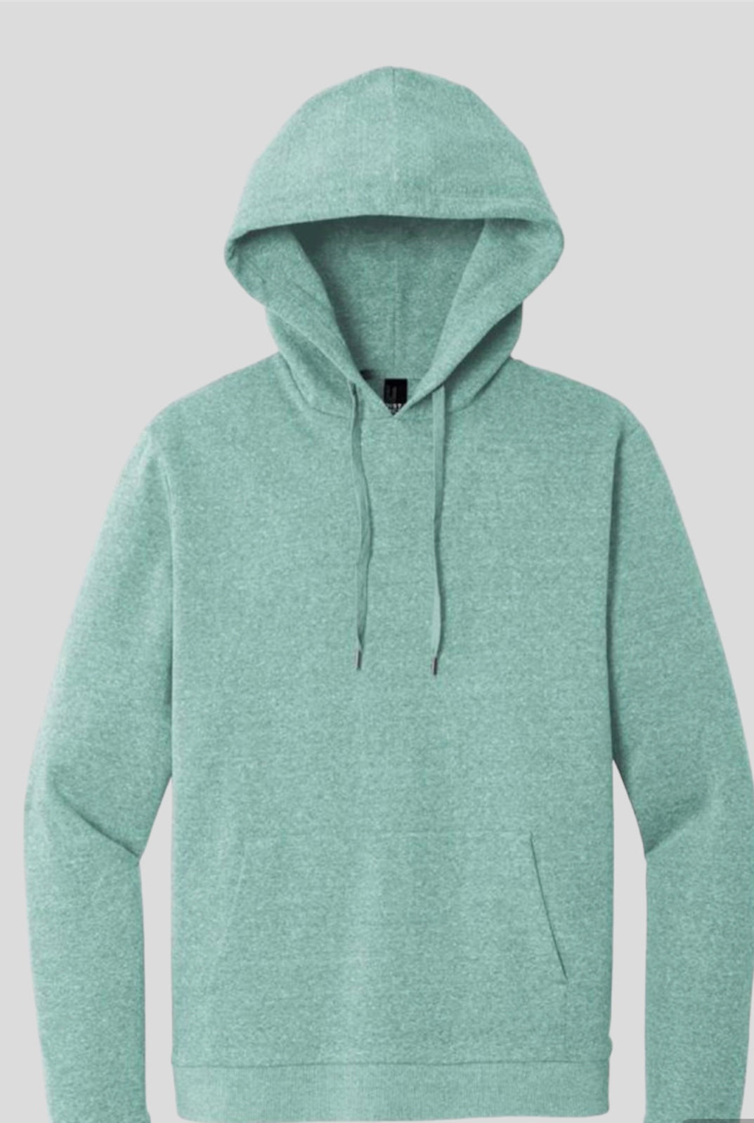 NewYorkClub Fleece Pull up Hoodie-AquaGreen