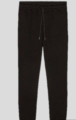 SM(D) Sports Plain straight trousers-Black