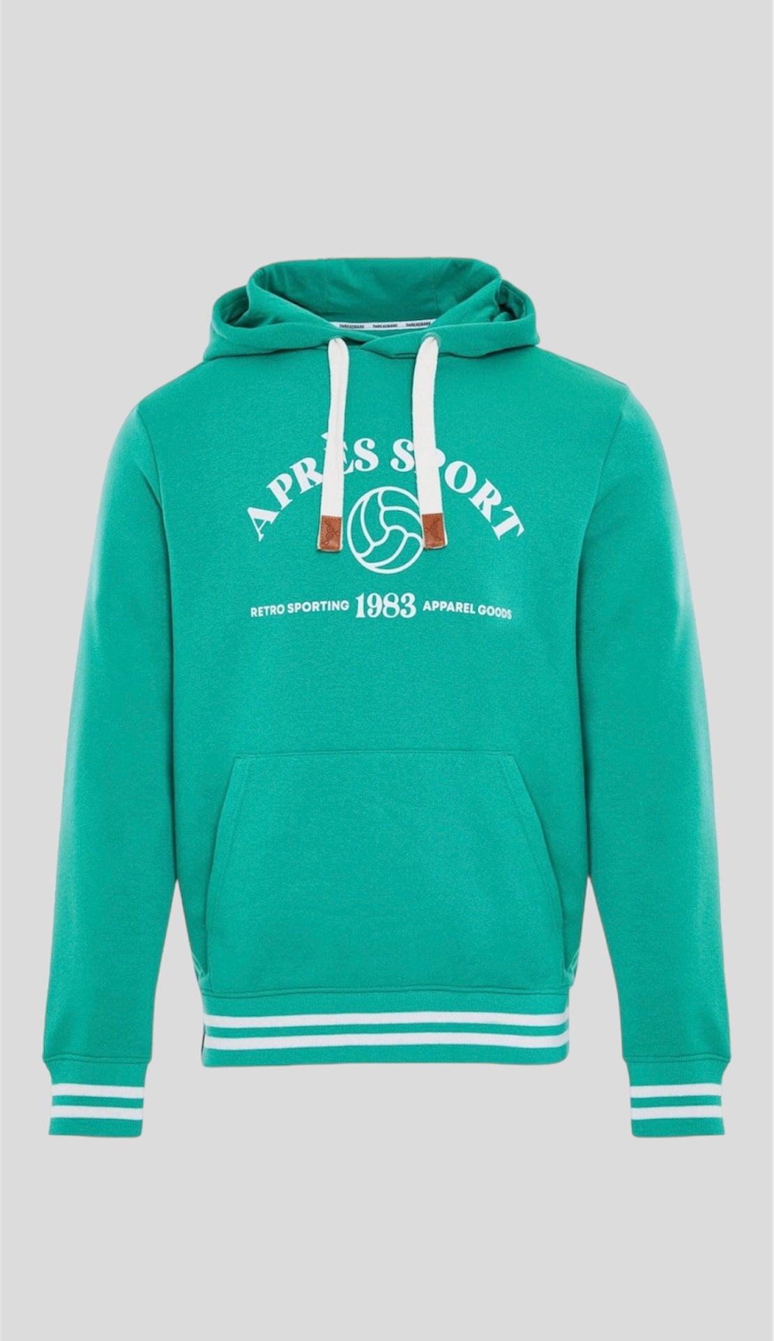 Threadbare fleece hoodie-green