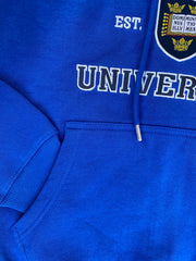 Oxford fleece pull through Hood(ink blue)