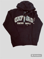 Oxford fleece zip up Hood