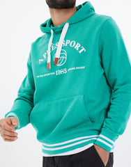 Threadbare fleece hoodie-green