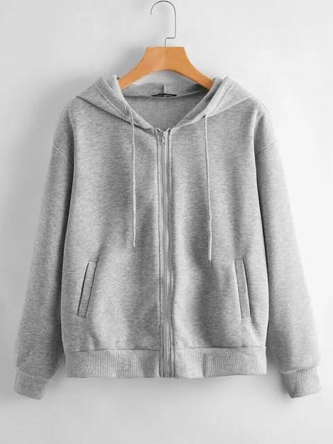 TEX Fashion Zip Through hood(grey)