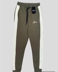 BoohooMan jogger trousers-olive green