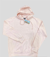 BERSHKA fleece hoodie(light pink)