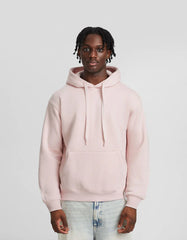 BERSHKA fleece hoodie(light pink)