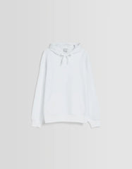 Bershka Fleece Hoodie-White