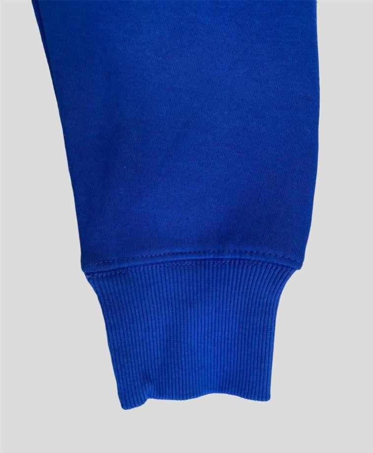 Oxford fleece pull through Hood(ink blue)