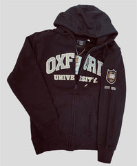 Oxford fleece zip up Hood